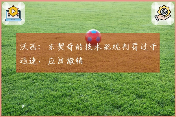 沃西：东契奇的技术犯规判罚过于迅速，应该撤销