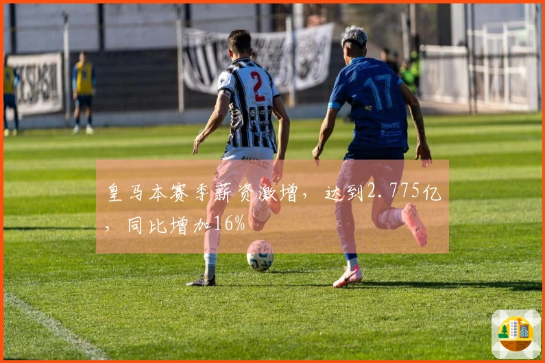 皇马本赛季薪资激增，达到2.775亿，同比增加16%